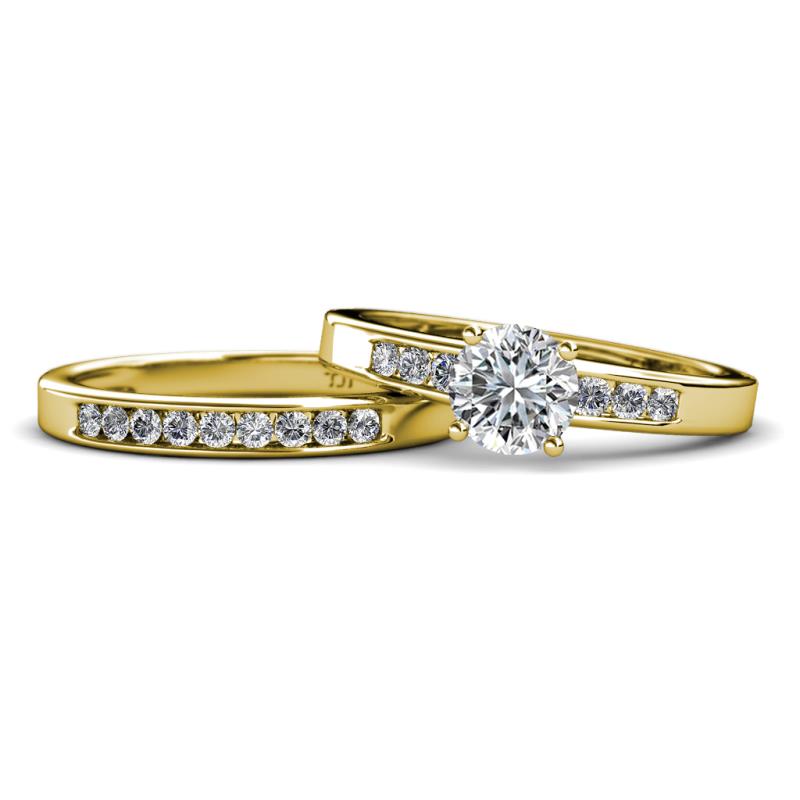 Merlyn Classic Diamond Bridal Set Ring 
