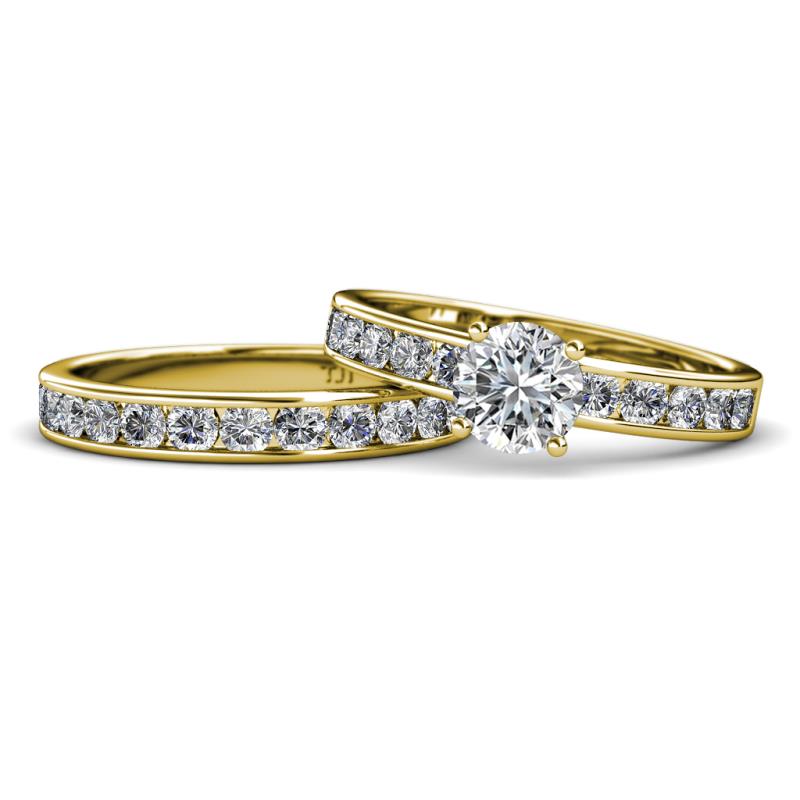Salana Classic Diamond Bridal Set Ring 