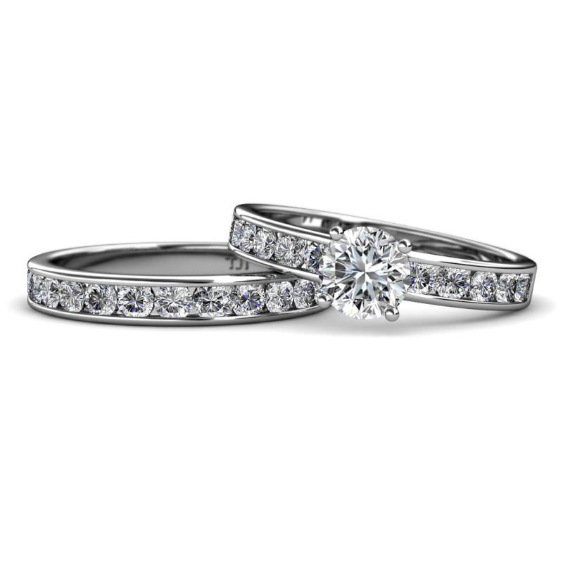 Salana Classic Diamond Bridal Set Ring 