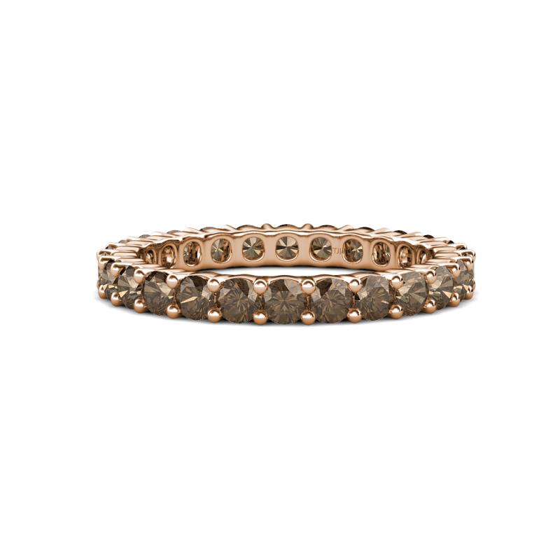 Joyce 3.00 mm Smoky Quartz Eternity Band 