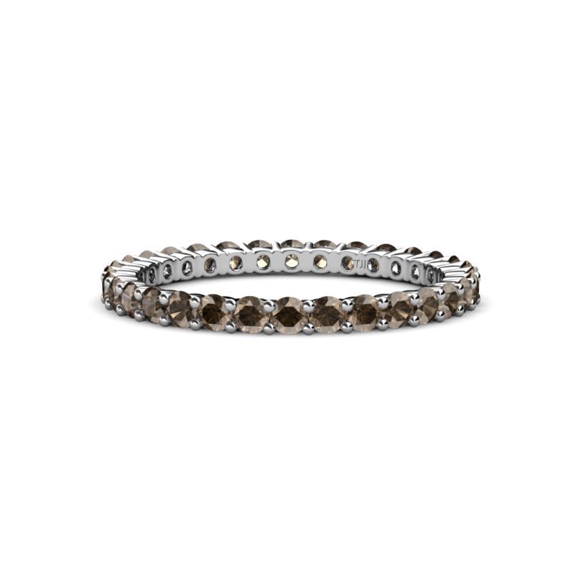 Joyce 2.30 mm Smoky Quartz Eternity Band 