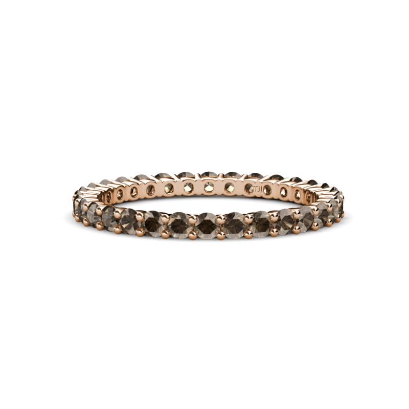 Joyce 2.30 mm Smoky Quartz Eternity Band 