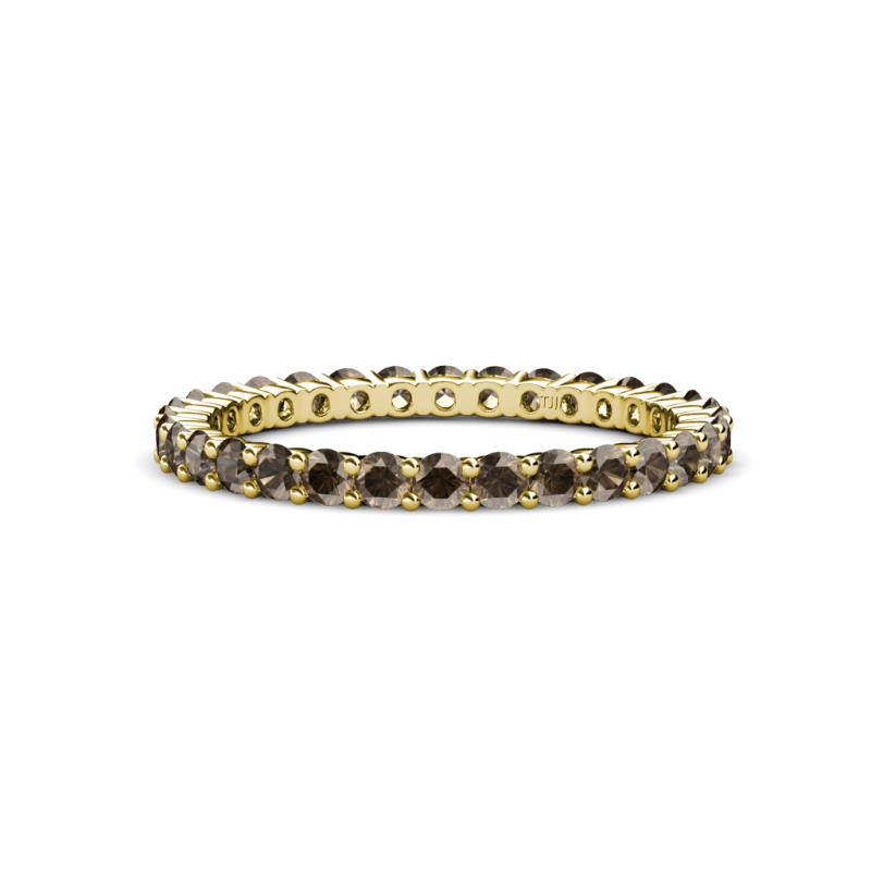 Joyce 2.30 mm Smoky Quartz Eternity Band 