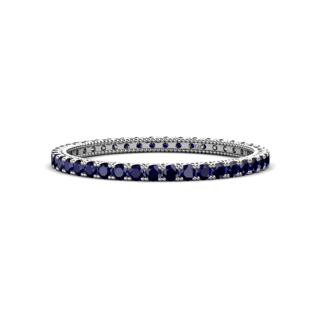 Ellen 1.70 mm Blue Sapphire Eternity Band 