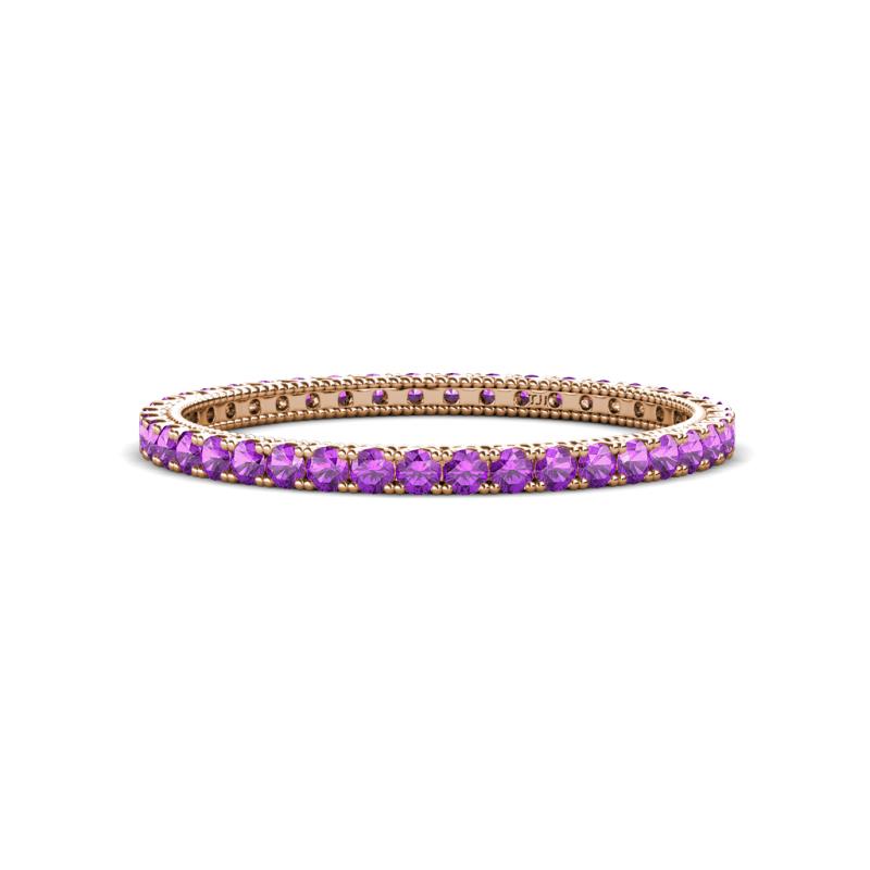 Ellen 1.70 mm Amethyst Eternity Band 