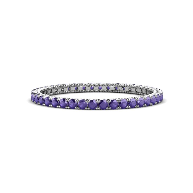 Ellen 1.70 mm Iolite Eternity Band 