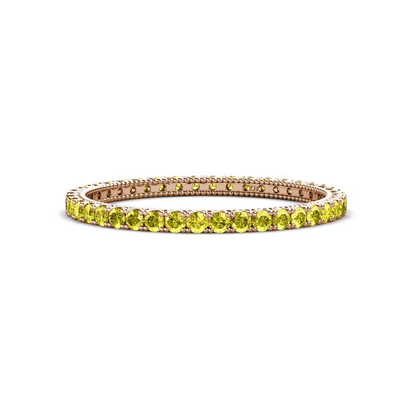 Ellen 1.70 mm Yellow Diamond Eternity Band 