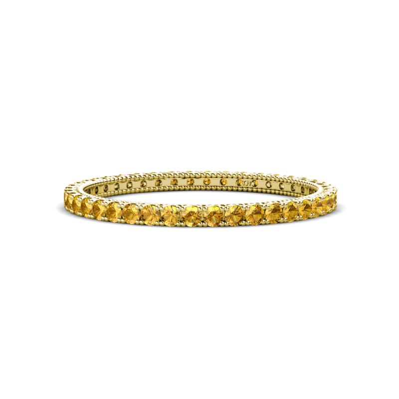 Ellen 1.70 mm Citrine Eternity Band 