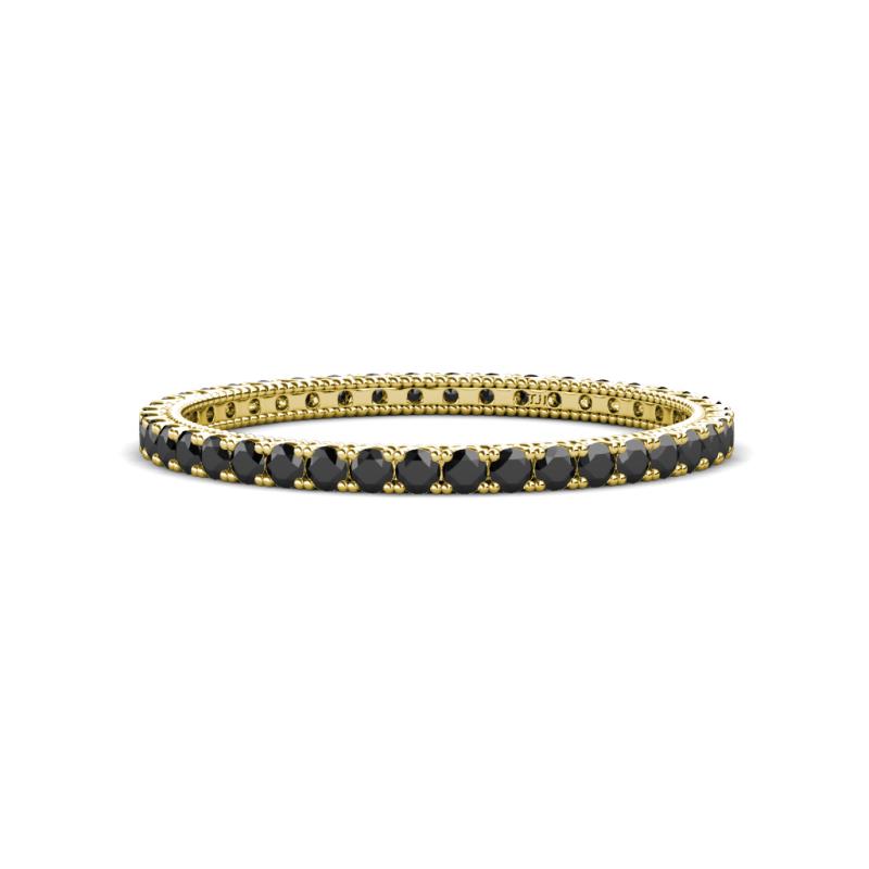 Ellen 1.70 mm Black Diamond Eternity Band 