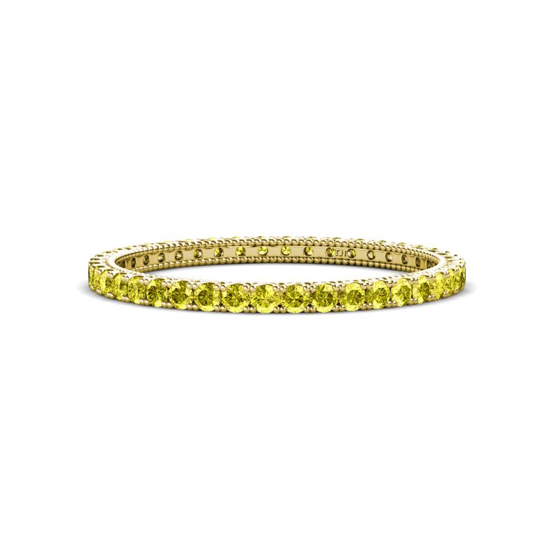 Ellen 1.70 mm Yellow Diamond Eternity Band 