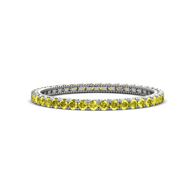 Ellen 1.70 mm Yellow Diamond Eternity Band 