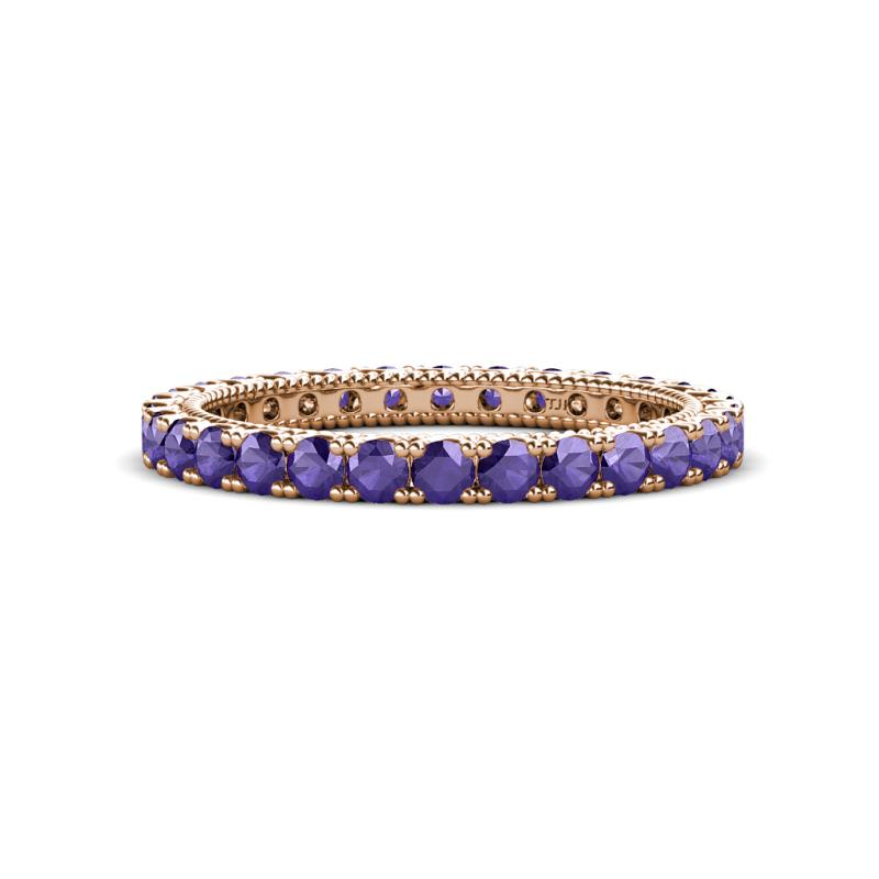 Ellen 2.40 mm Iolite Eternity Band 
