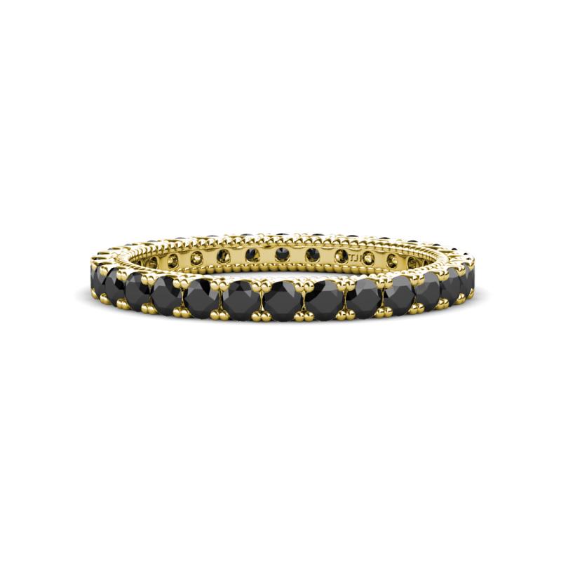 Ellen 2.40 mm Black Diamond Eternity Band 