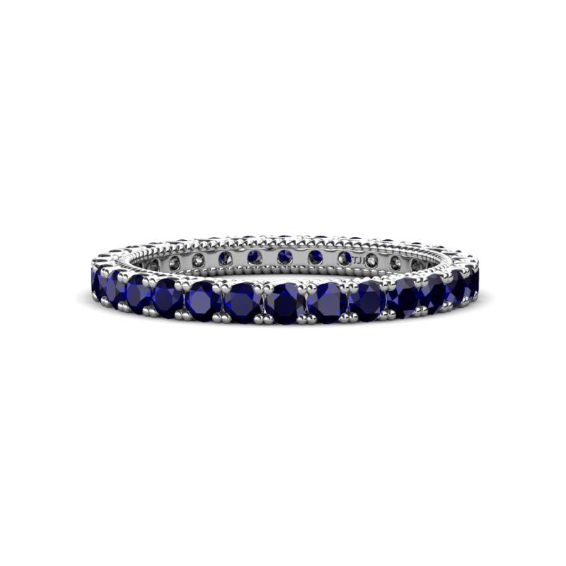 Ellen 2.40 mm Blue Sapphire Eternity Band 