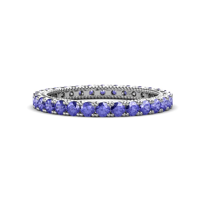 Ellen 2.40 mm Tanzanite Eternity Band 