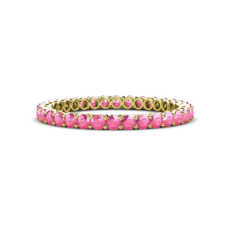 Tiffany 2.00 mm Pink Tourmaline Eternity Band 