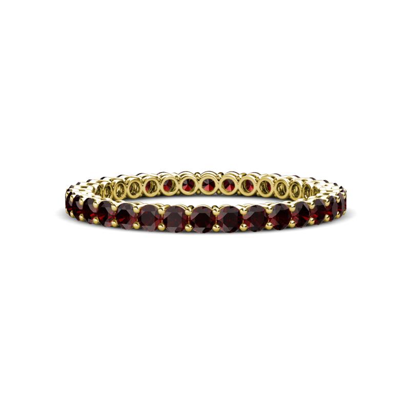 Tiffany 2.00 mm Red Garnet Eternity Band 