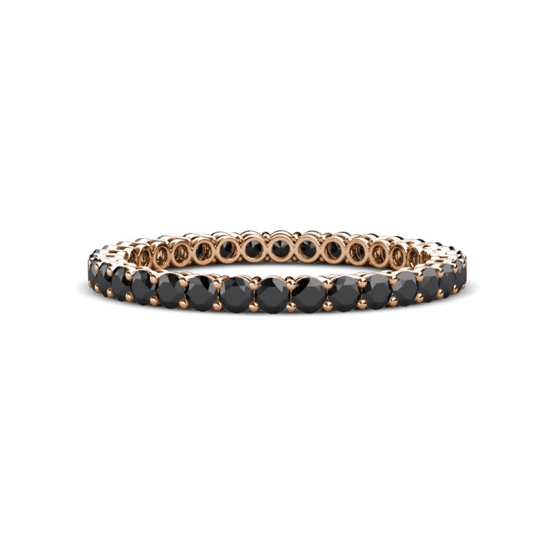 Tiffany 2.00 mm Black Diamond Eternity Band 
