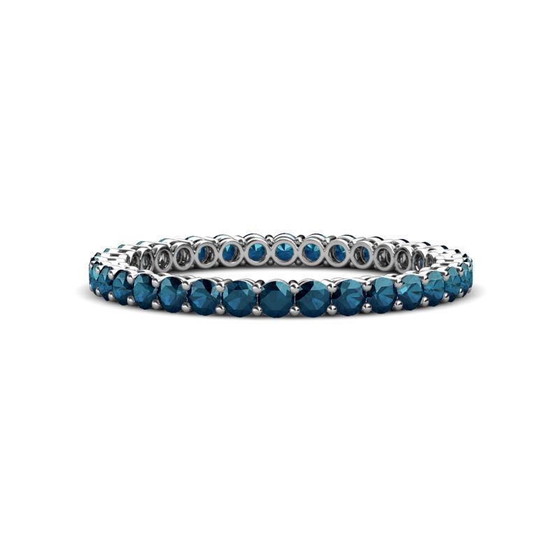 Tiffany 2.00 mm Blue Diamond Eternity Band 