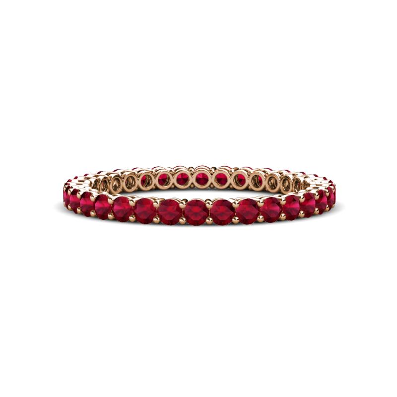 Tiffany 2.00 mm Ruby Eternity Band 