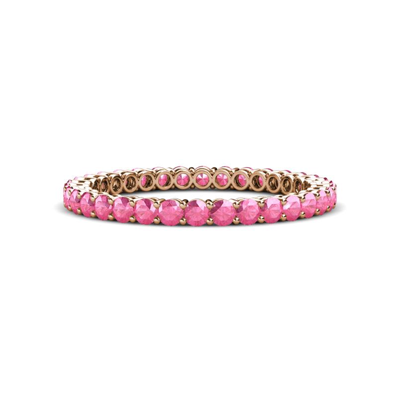 Tiffany 2.00 mm Pink Tourmaline Eternity Band 