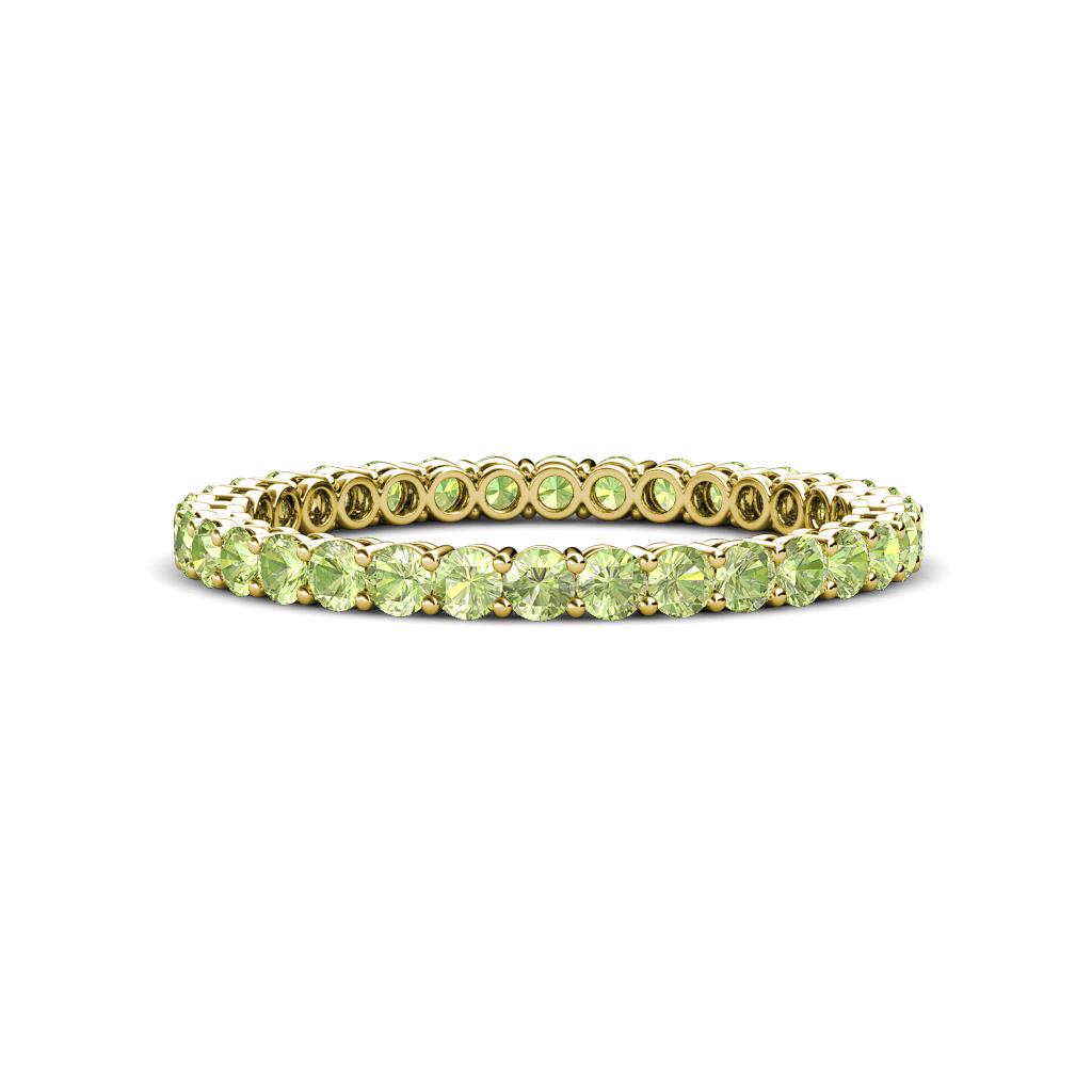 Tiffany 2.00 mm Peridot Eternity Band 