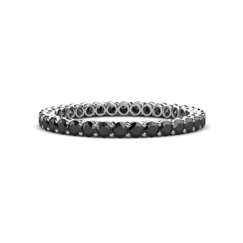 Tiffany 2.00 mm Black Diamond Eternity Band 