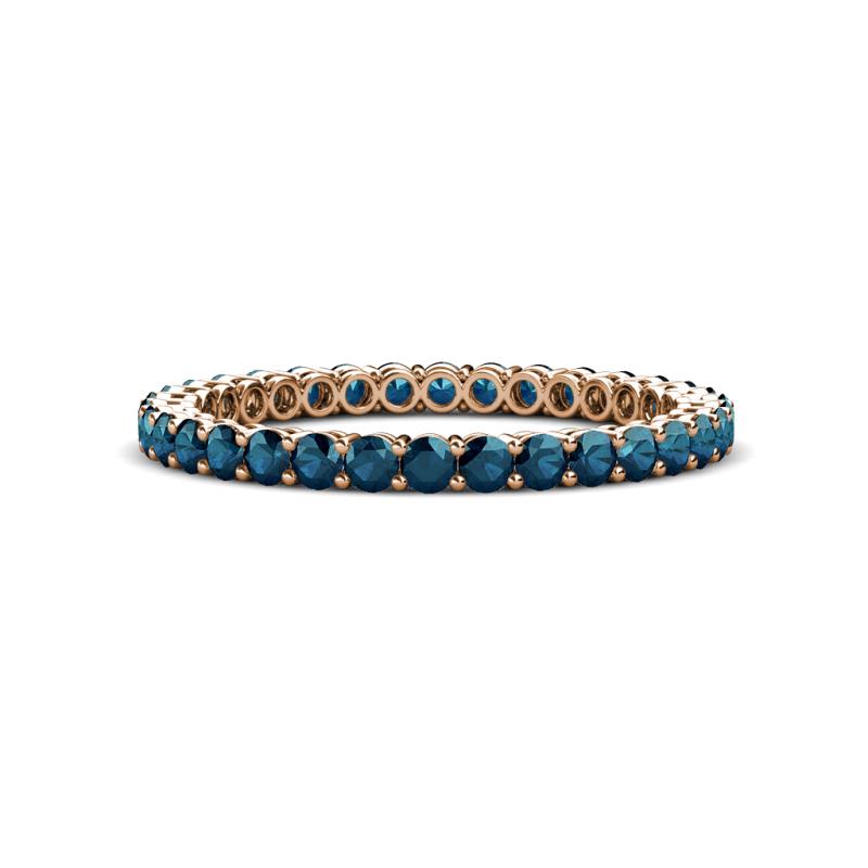 Tiffany 2.00 mm Blue Diamond Eternity Band 