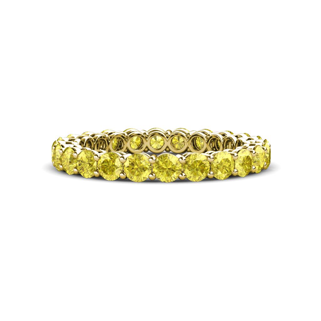 Tiffany 2.80 mm Yellow Sapphire Eternity Band 