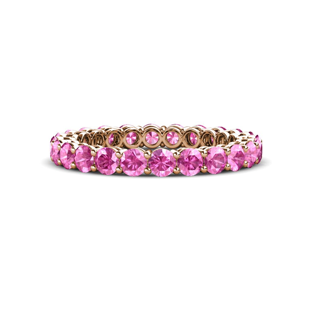 Tiffany 2.80 mm Pink Sapphire Eternity Band 
