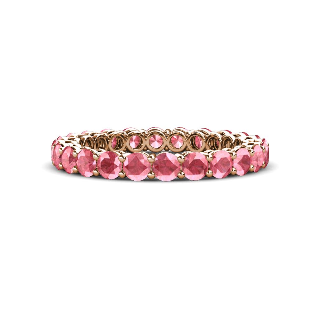 Tiffany 2.80 mm Pink Tourmaline Eternity Band 