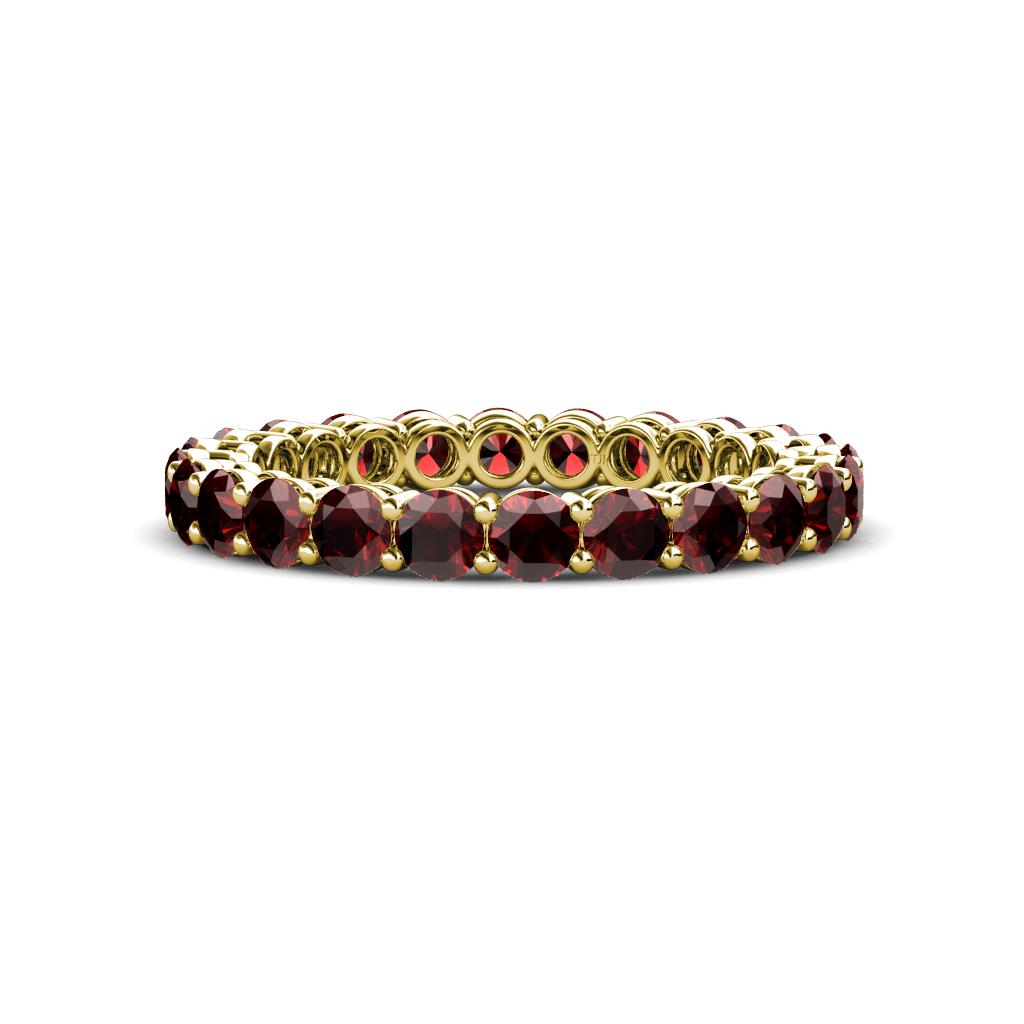 Tiffany 2.80 mm Red Garnet Eternity Band 
