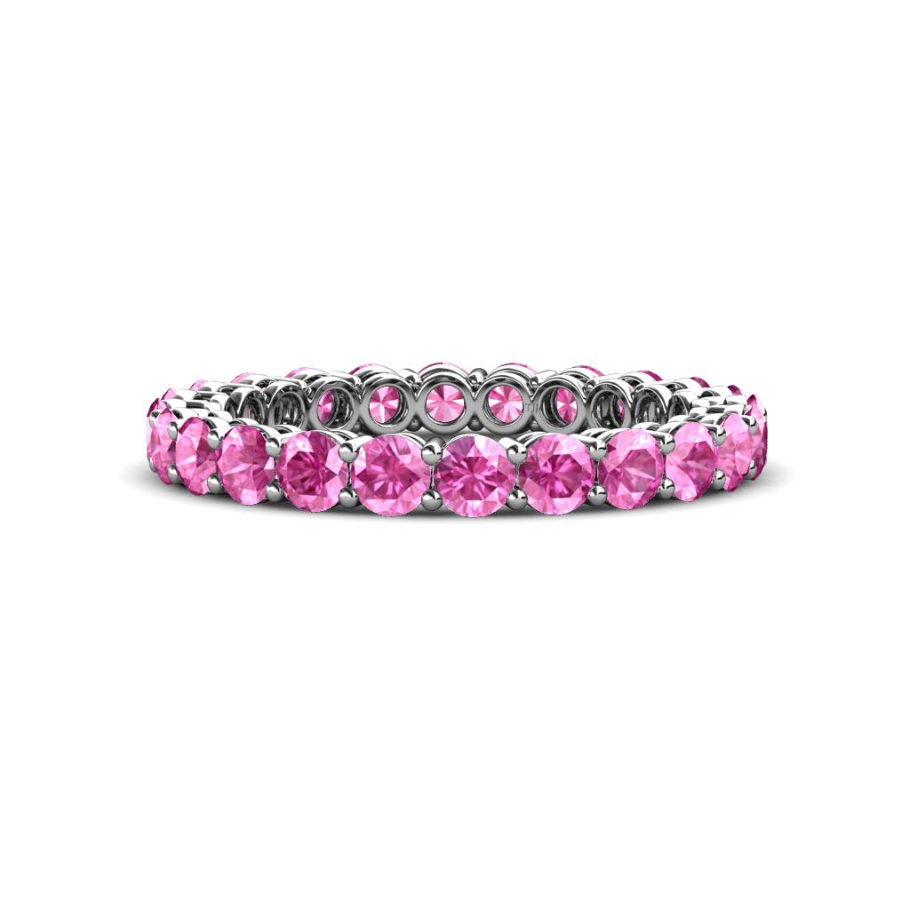 Tiffany 2.80 mm Pink Sapphire Eternity Band 