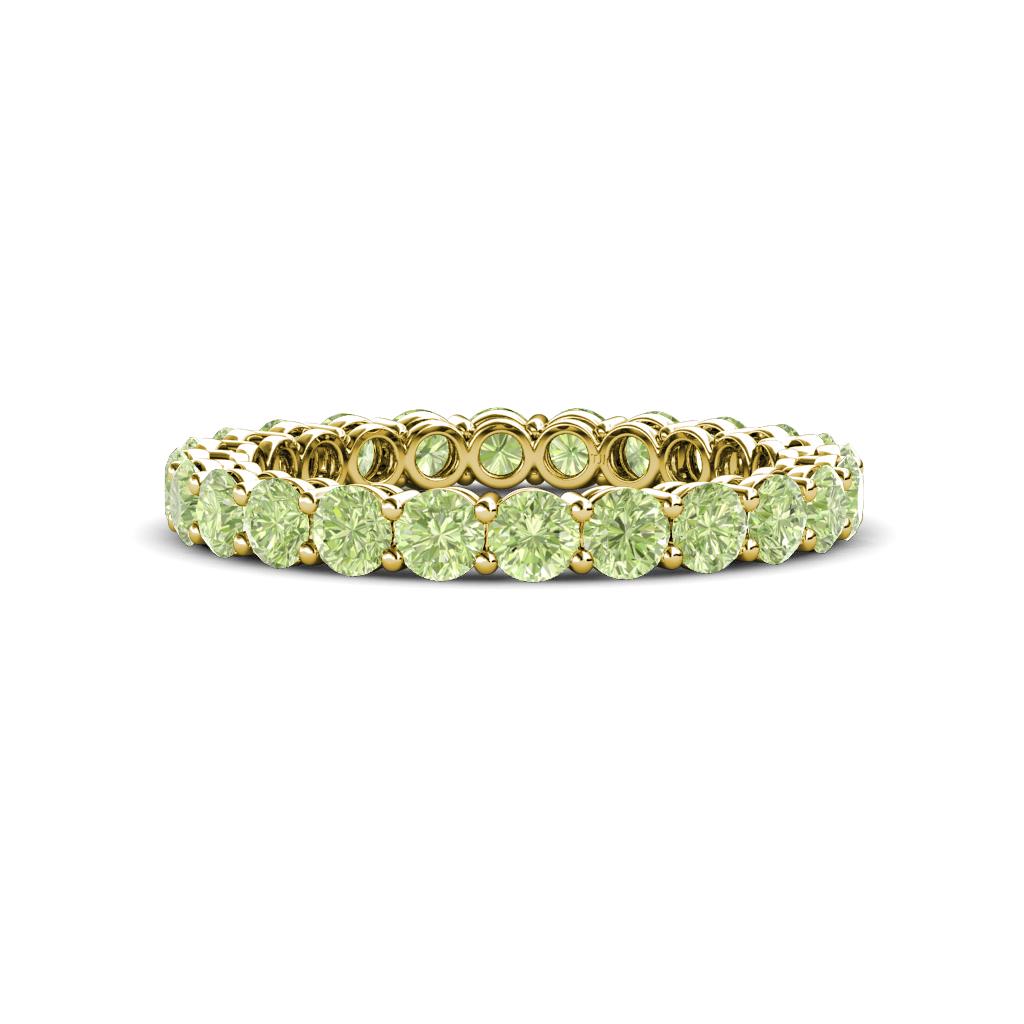 Tiffany 2.80 mm Peridot Eternity Band 