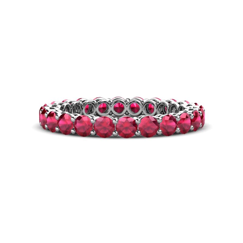 Tiffany 2.80 mm Ruby Eternity Band 
