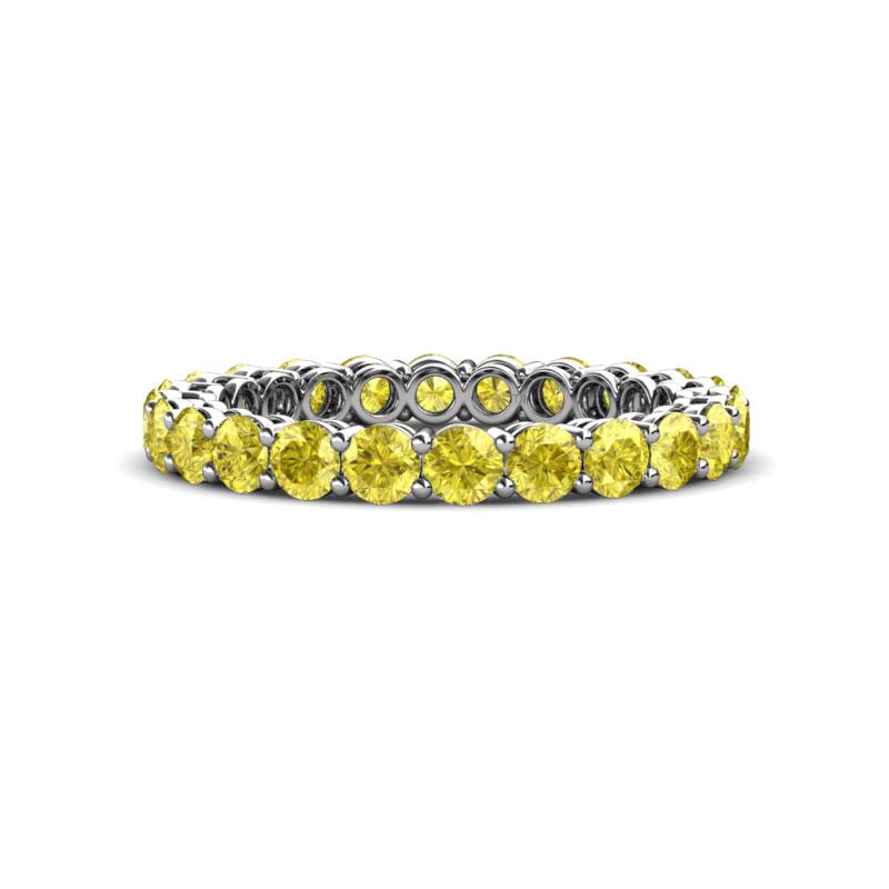 Tiffany 2.80 mm Yellow Sapphire Eternity Band 