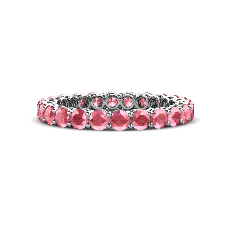Tiffany 2.80 mm Pink Tourmaline Eternity Band 