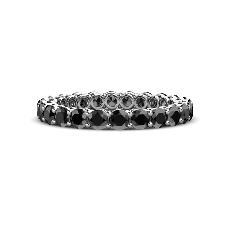 Tiffany 2.80 mm Black Diamond Eternity Band 