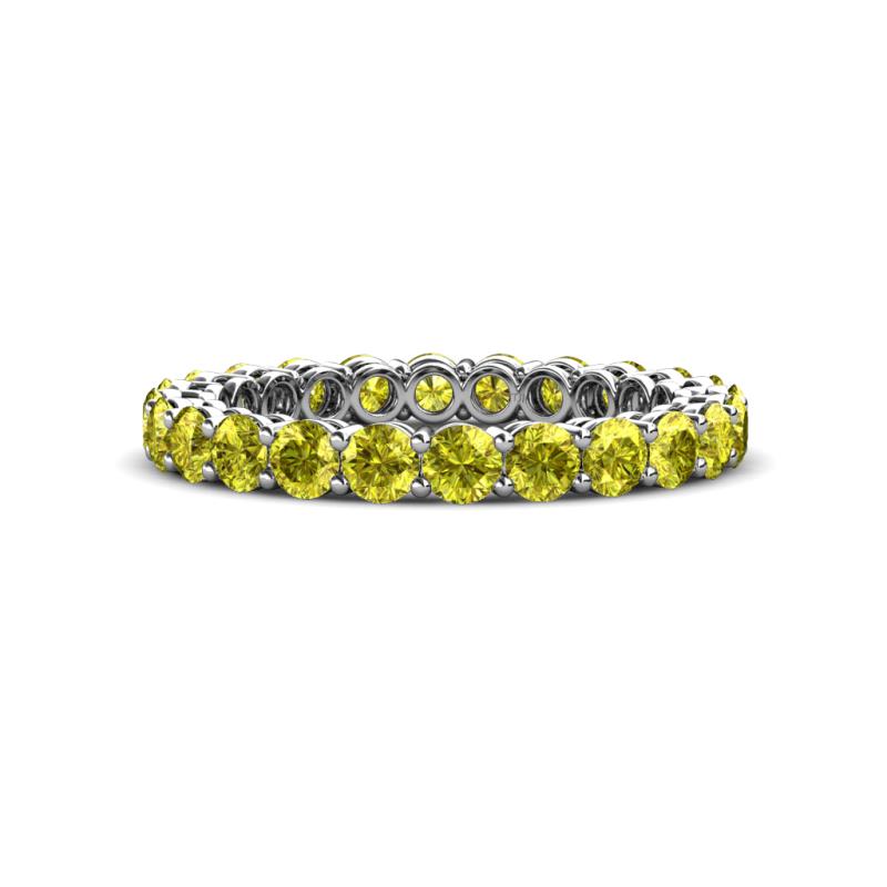 Tiffany 2.80 mm Yellow Diamond Eternity Band 