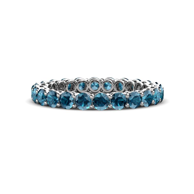 Tiffany 2.80 mm Blue Diamond Eternity Band 
