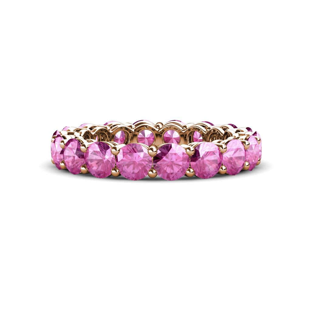Tiffany 3.80 mm Pink Sapphire Eternity Band 