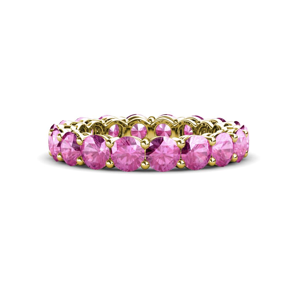 Tiffany 3.80 mm Pink Sapphire Eternity Band 