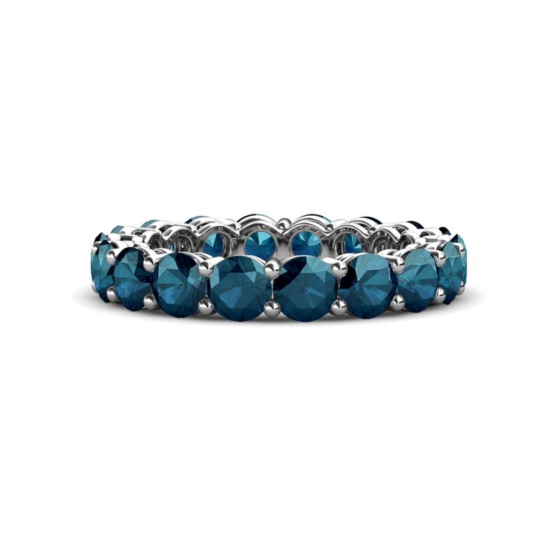 Tiffany 3.80 mm Blue Diamond Eternity Band 