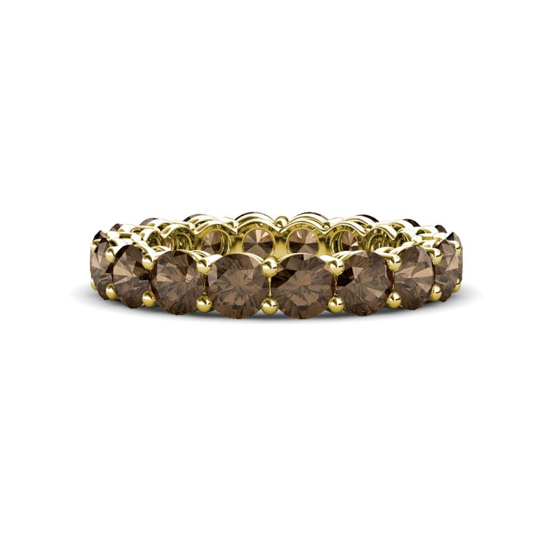 Tiffany 3.80 mm Smoky Quartz Eternity Band 