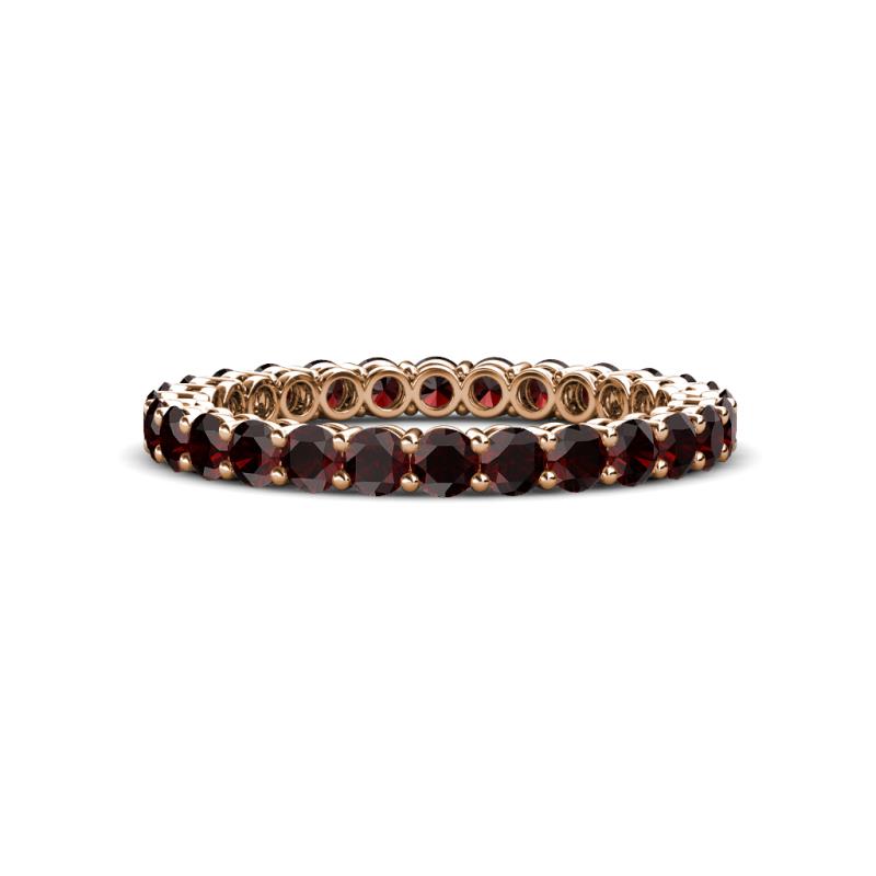 Tiffany 2.40 mm Red Garnet Eternity Band 