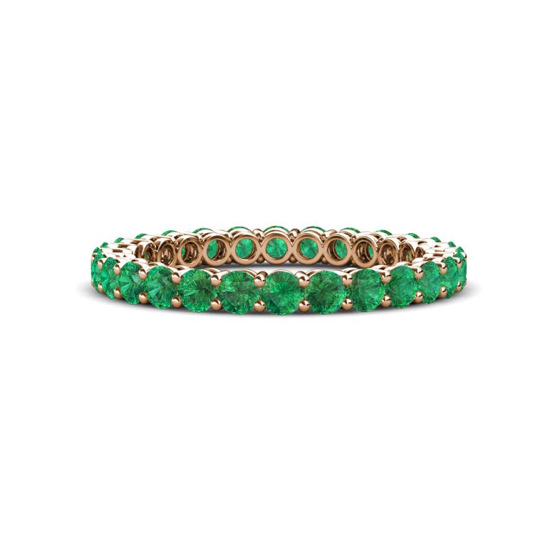 Tiffany 2.40 mm Emerald Eternity Band 