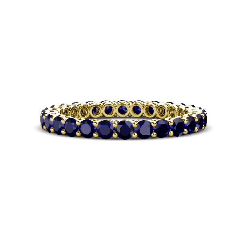 Tiffany 2.40 mm Blue Sapphire Eternity Band 