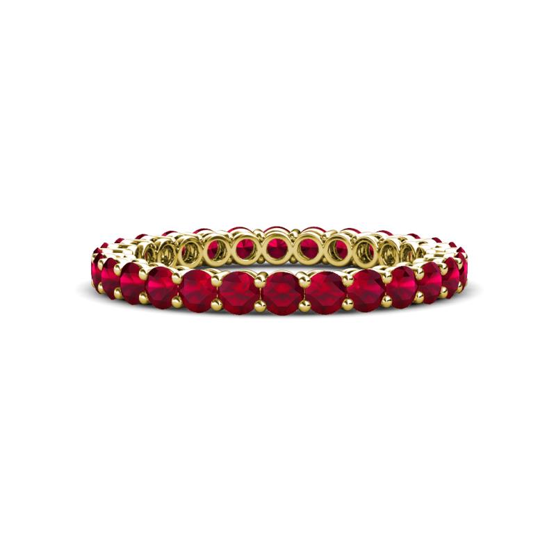 Tiffany 2.40 mm Ruby Eternity Band 