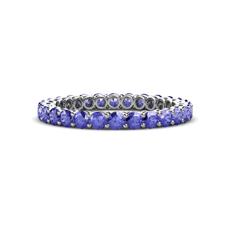 Tiffany 2.40 mm Tanzanite Eternity Band 