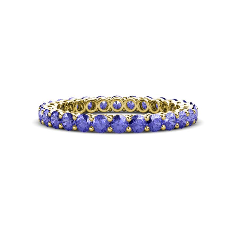 Tiffany 2.40 mm Tanzanite Eternity Band 